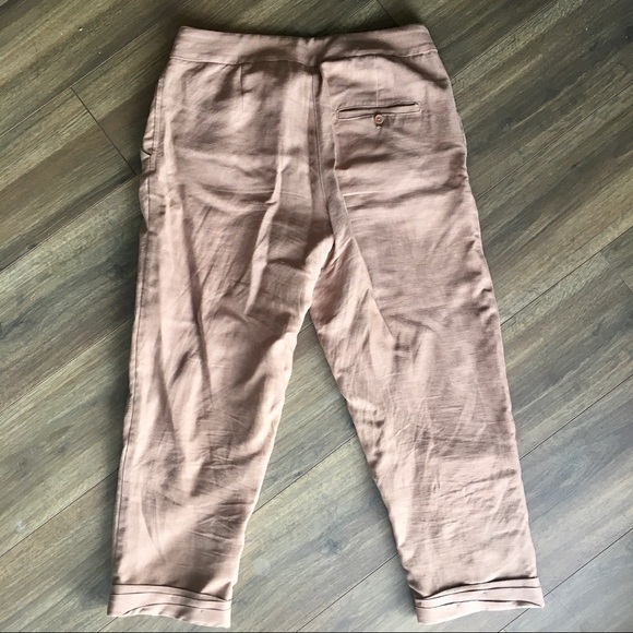 Aritzia Allant linen pants Wilfred pants in Nutmeg - Picture 12 of 16